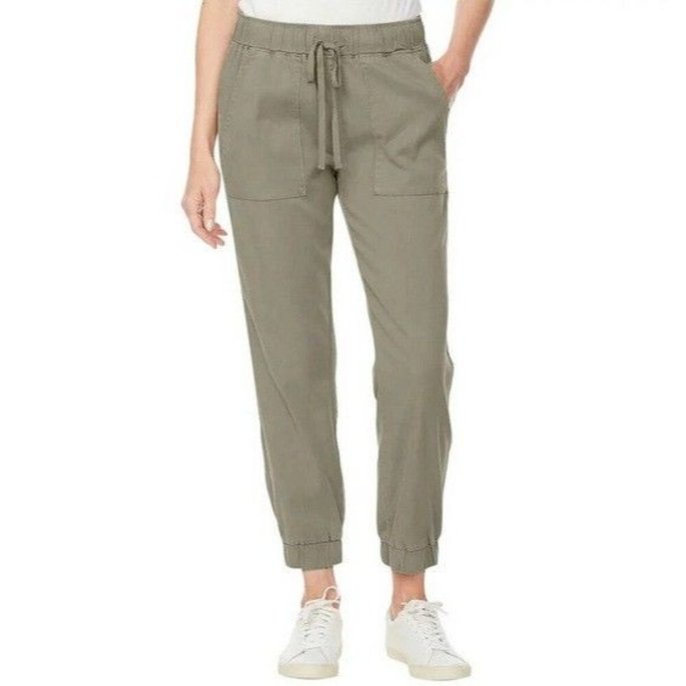Buffalo David Bitton XXL Women's Pull-On Jogger Tea Leaf/Green NWT
